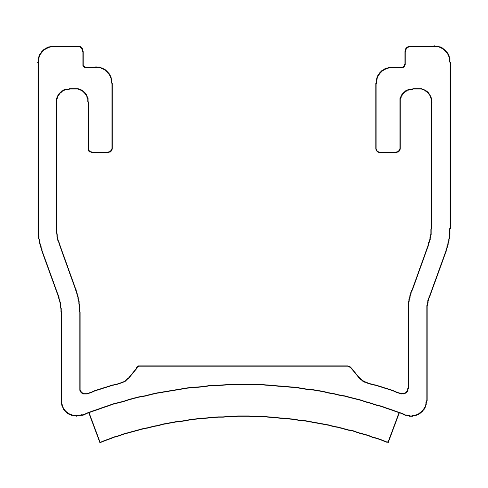 K2 Systems - MultiRail 10 CSM — K2 MultiRail 10 (2004209)