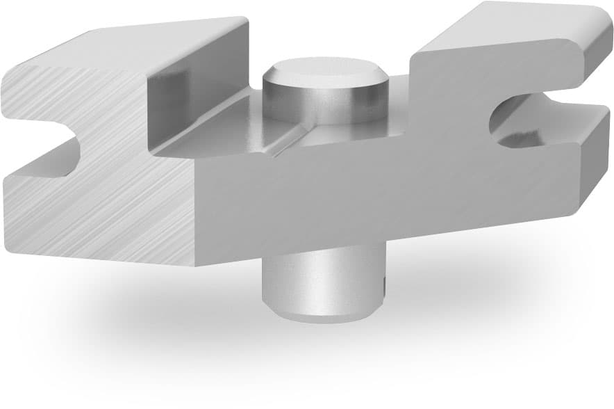K2 Systems - Insertion rail Fix stop — Seitlicher Anschlag für Horizontalprofile (2002766)