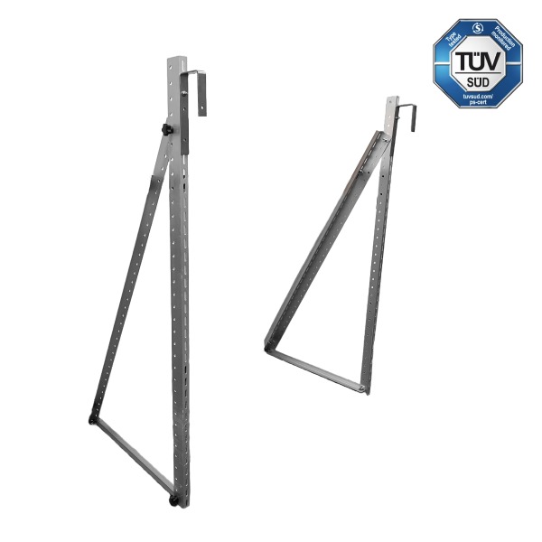 Sunlit Solar 3-in-1 Modulhalterung — Universalhalterung für Balkon, Terasse. Flachdach Sunlit Solar 3-in-1 Modulhalterung — Universalhalterung für Balkon, Terasse. Flachdach