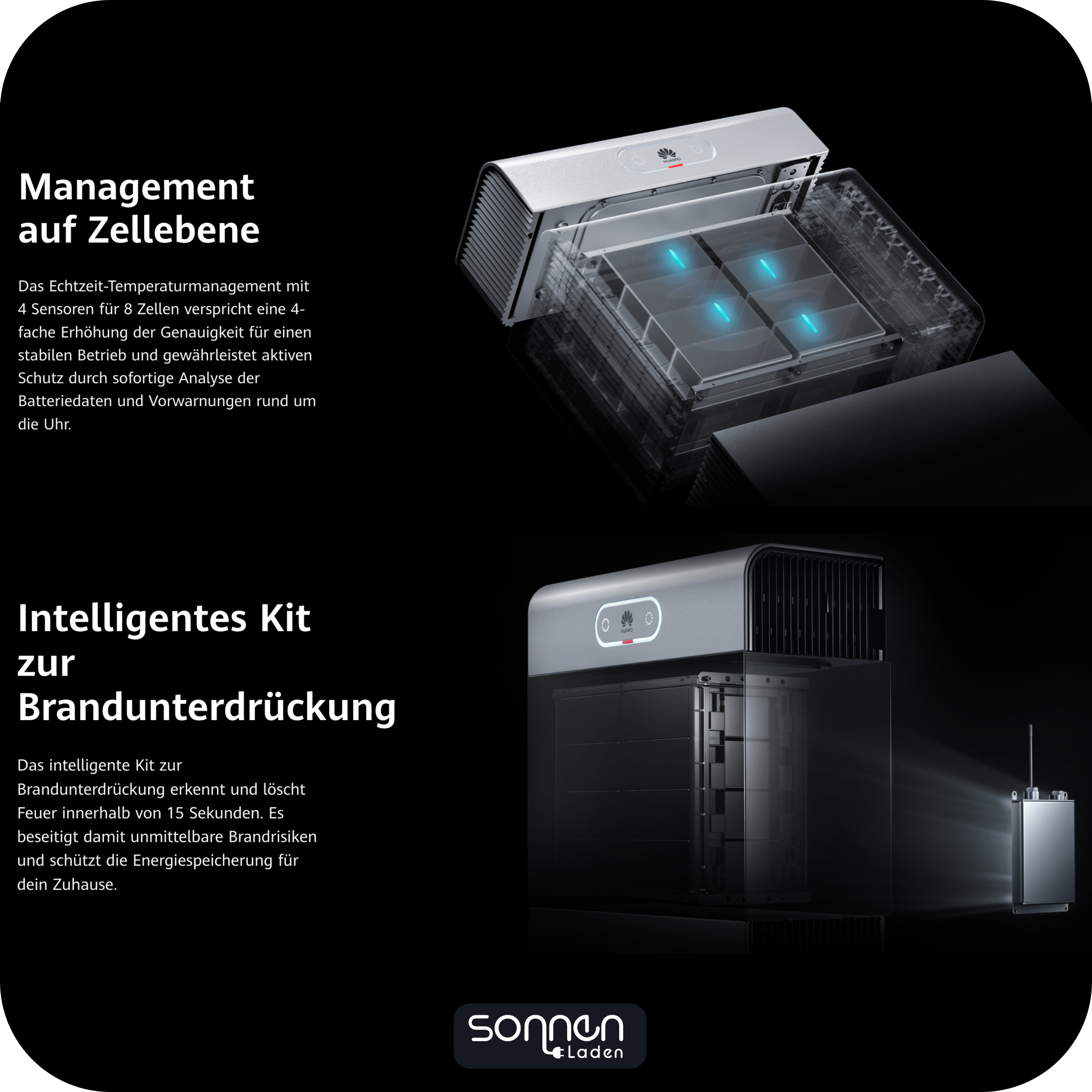 Huawei LUNA2000-14-S1 — LFP Batteriespeicher 14  kWh