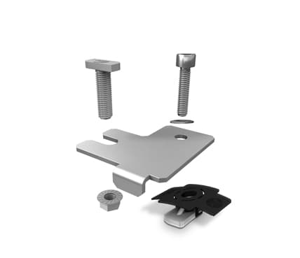 K2 Systems - CC SET RK2L/M/A SS — Kreuzverbinder-Set für K2 Schienen (1004110)