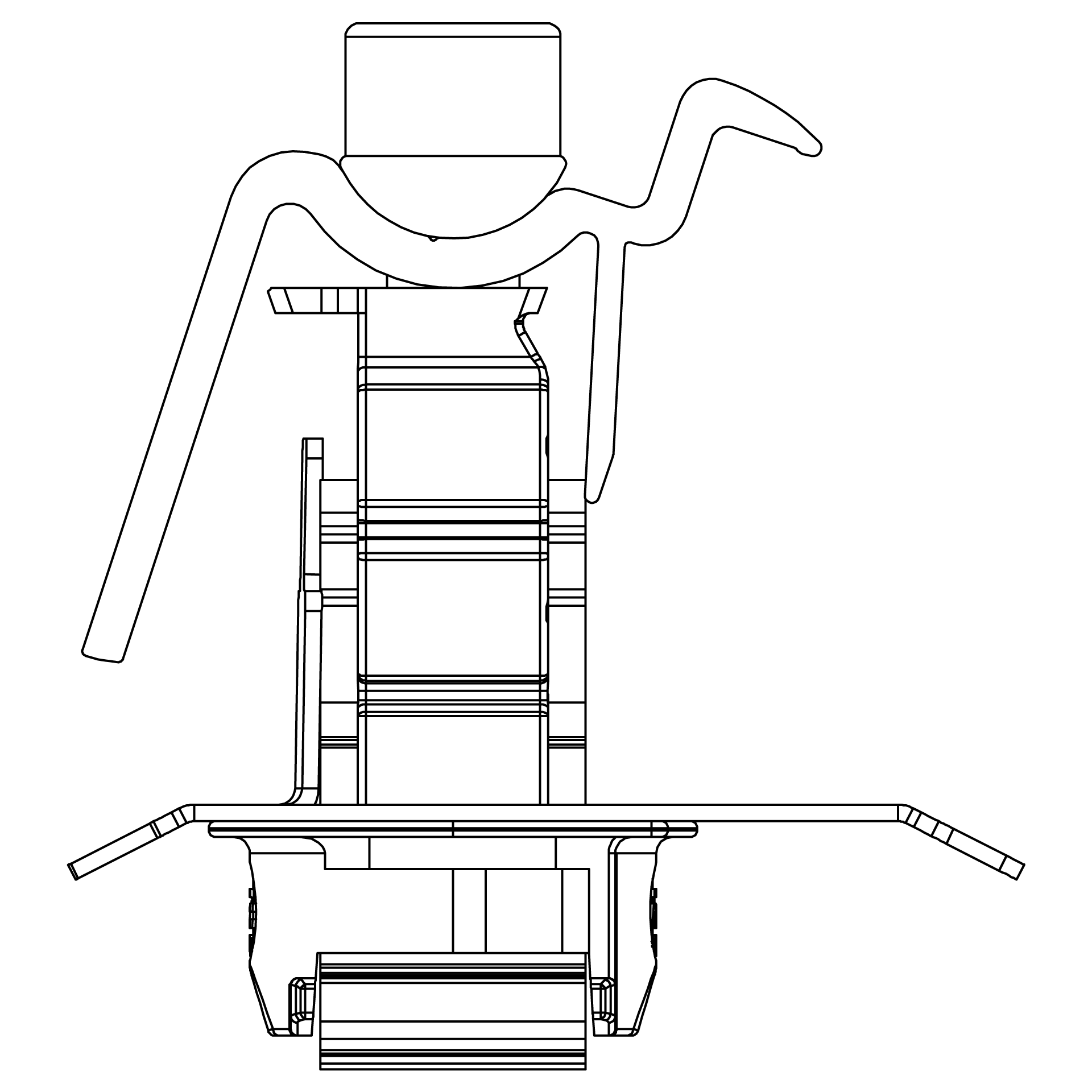 K2 Systems - Hybrid Endklemme EC Set 30-40 schwarz — vormontierte Endklemme (2003452)