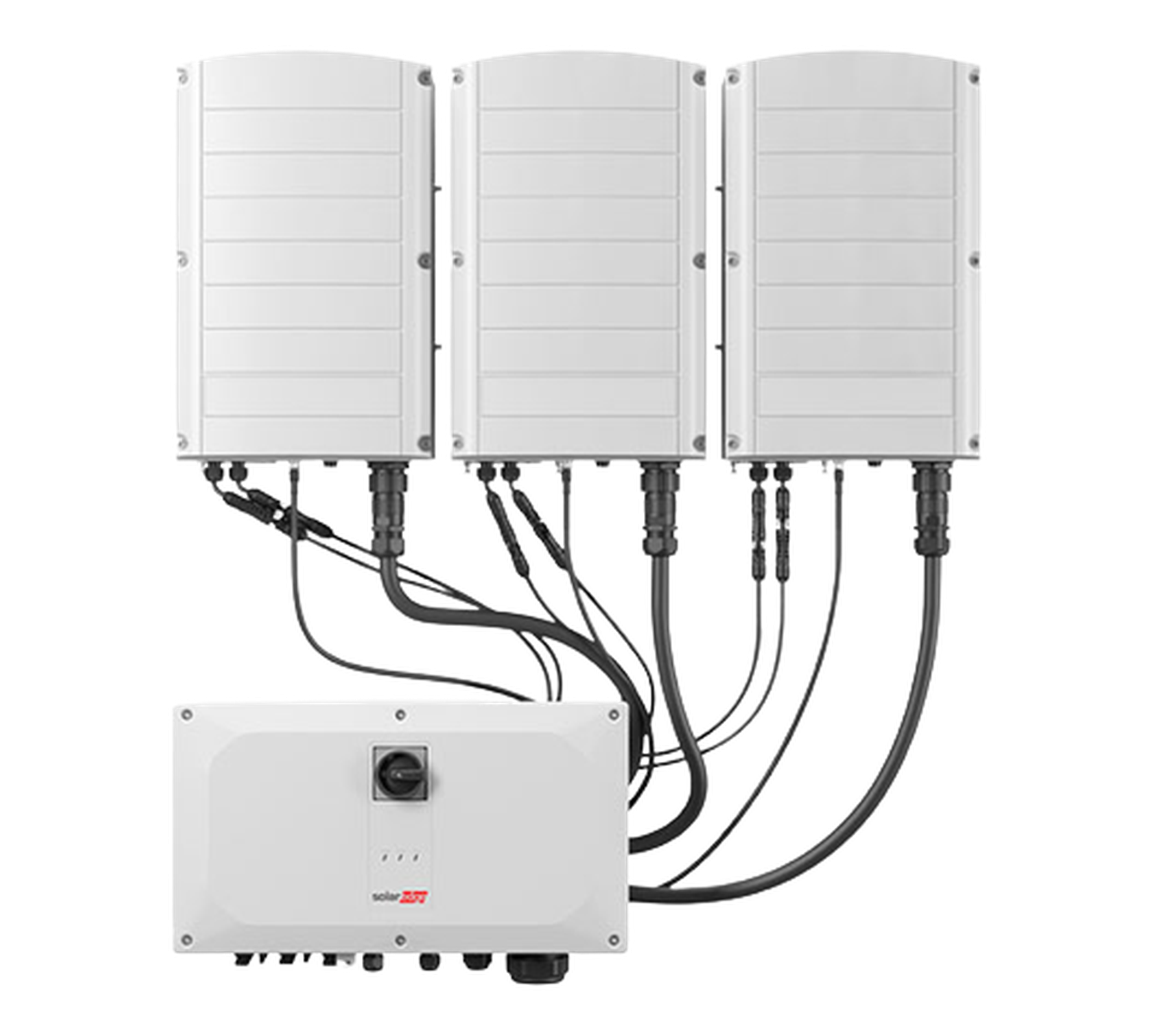SE100K (MC4 CONNECTORS/WITHOUT DC-SWITCH) — Dreiphasen-Wechselrichter ohne DC-Schalter