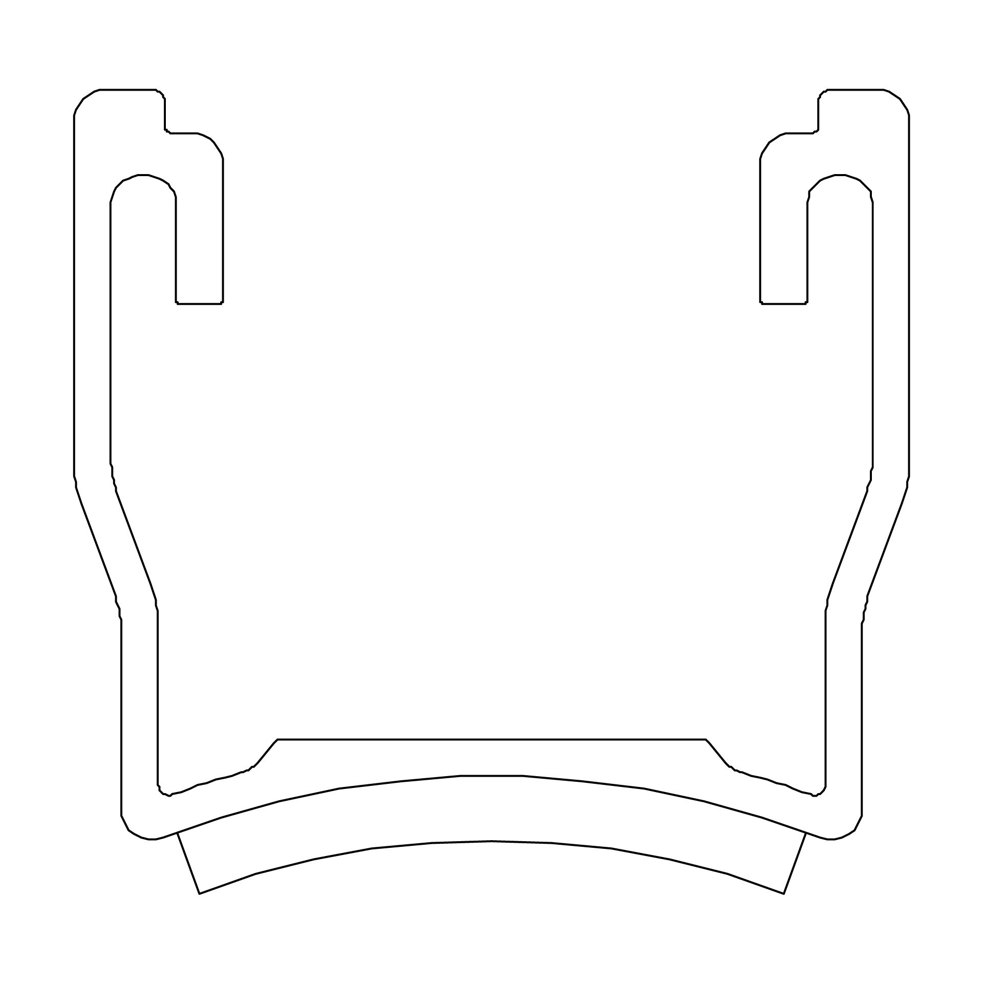 K2 Systems - MultiRail 25 CSM — K2 MultiRail 25 (2004210)