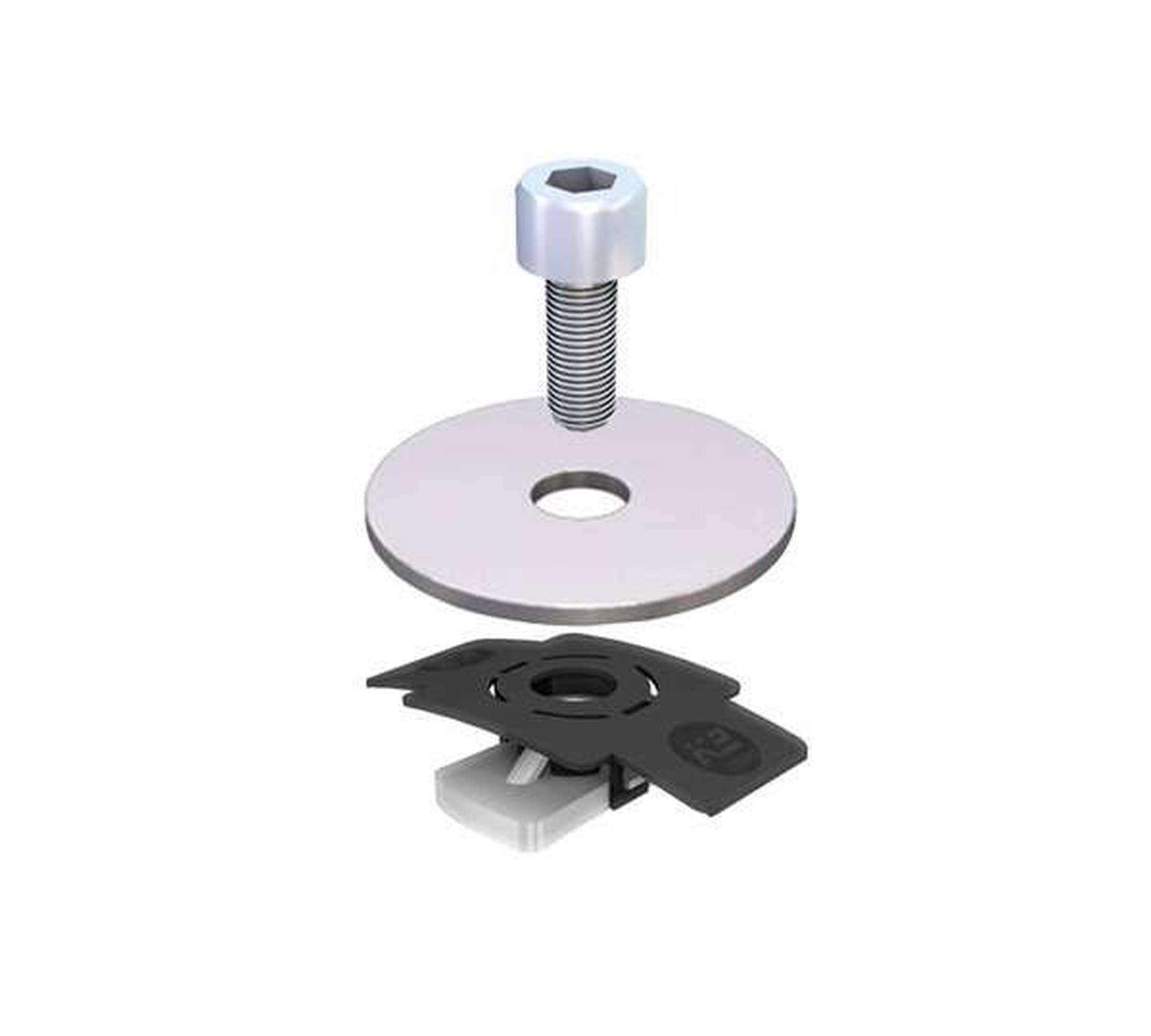 K2 Systems - AC SET SOLAREDGE OPTIMIZER — Befestigungs-Set für Solaredge Optimizer