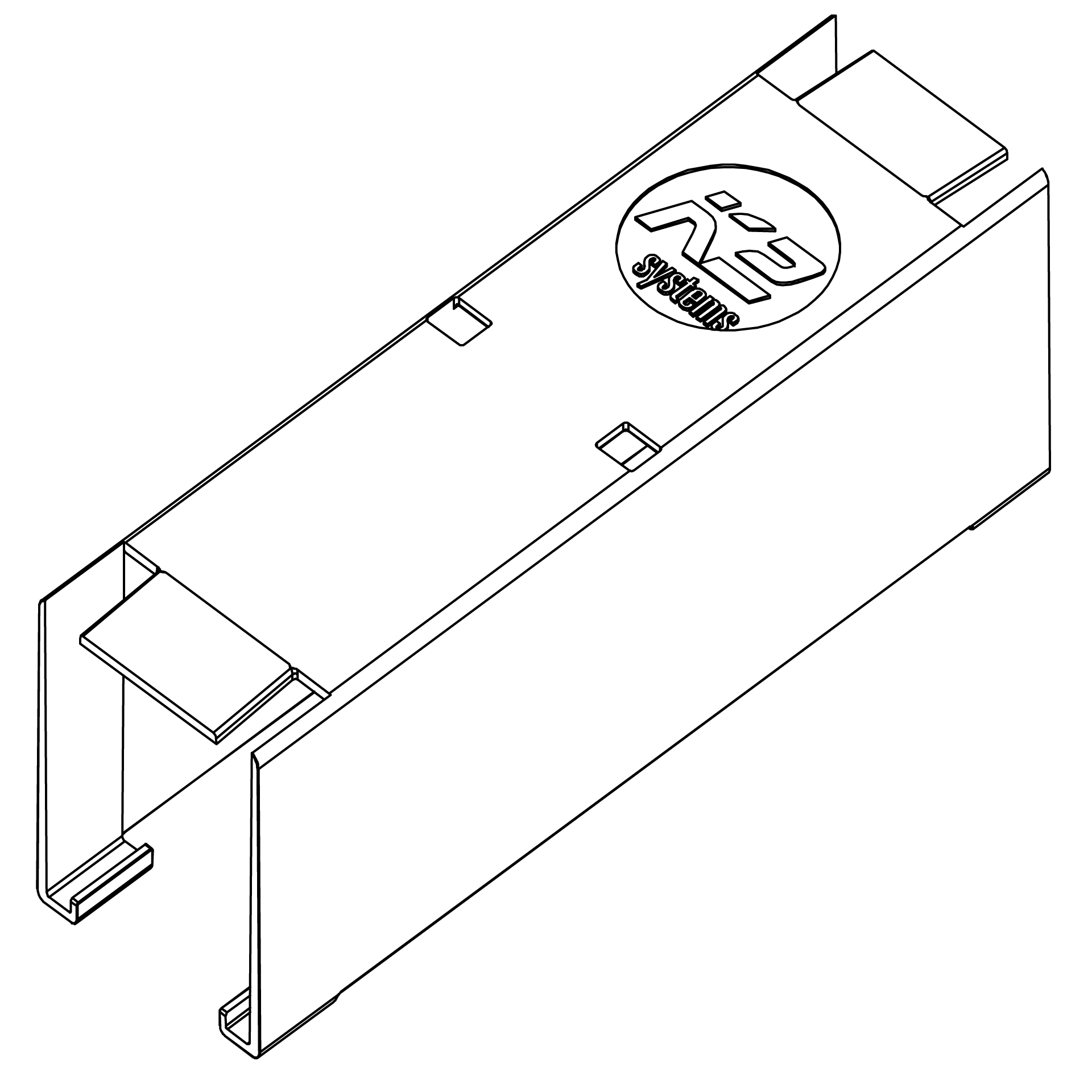 K2 Systems - BlackCover SingleRail 36 — Abdeckung für SingleRail 36 / SingleRail 36 light (2003523)