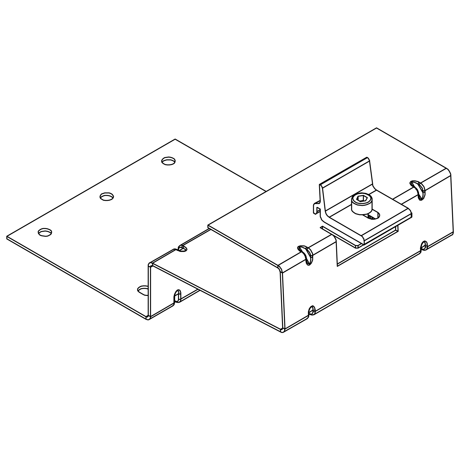 K2 Systems - SingleHook 2 — Dachhaken für flache Betondachsteine (2003175)