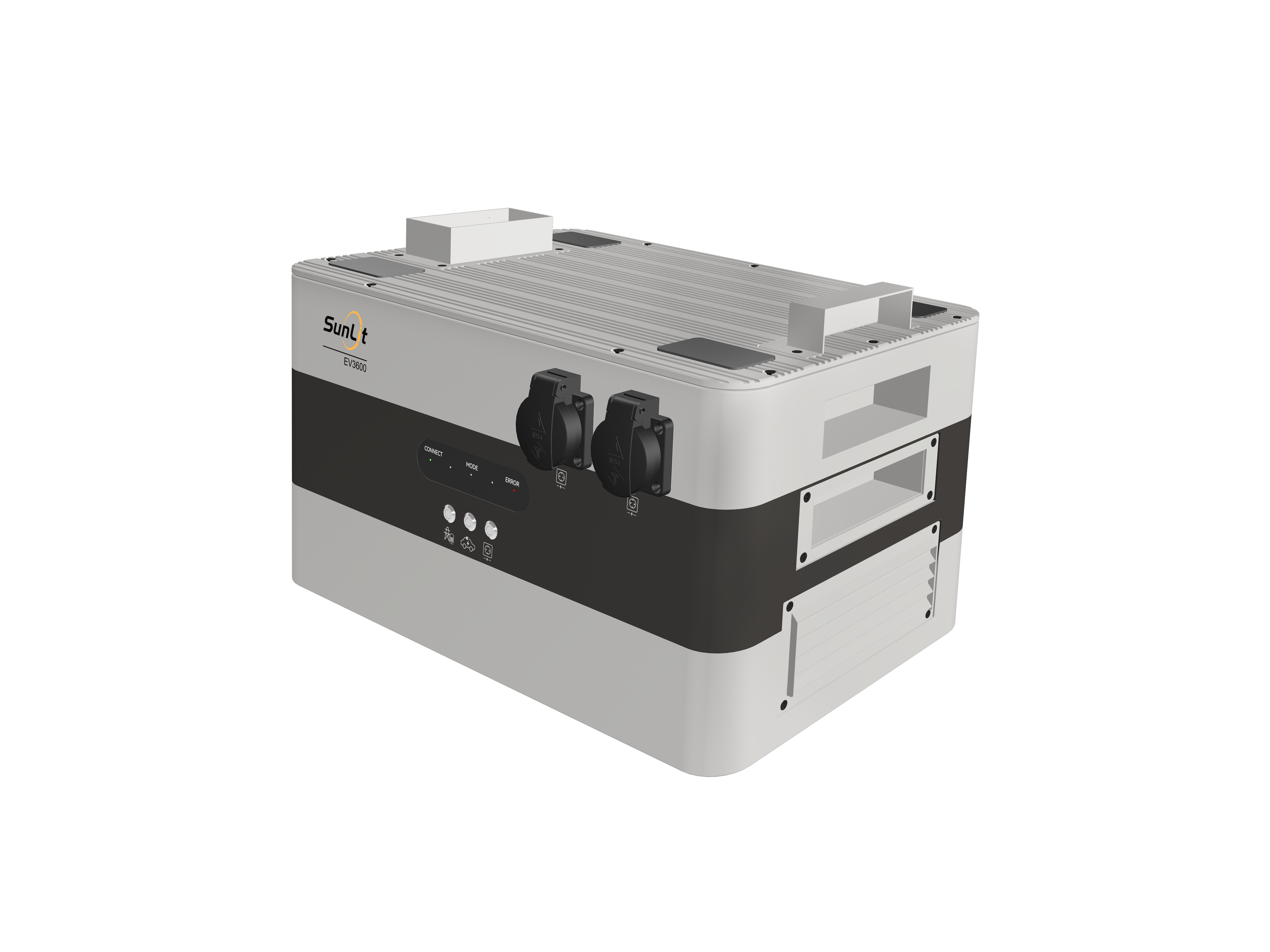 SunLit EV3600 Wechselrichtermodul — ohne Batteriespeicher