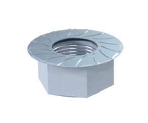 K2 Systems - NU M12 S — A2 Sperrzahnmutter M12 - DIN 6923 (1000044)