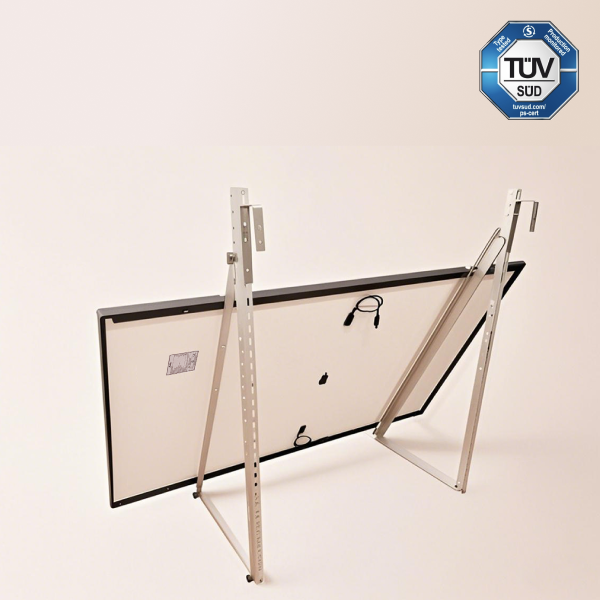 Sunlit Solar 3-in-1 Modulhalterung — Universalhalterung für Balkon, Terasse. Flachdach Sunlit Solar 3-in-1 Modulhalterung — Universalhalterung für Balkon, Terasse. Flachdach