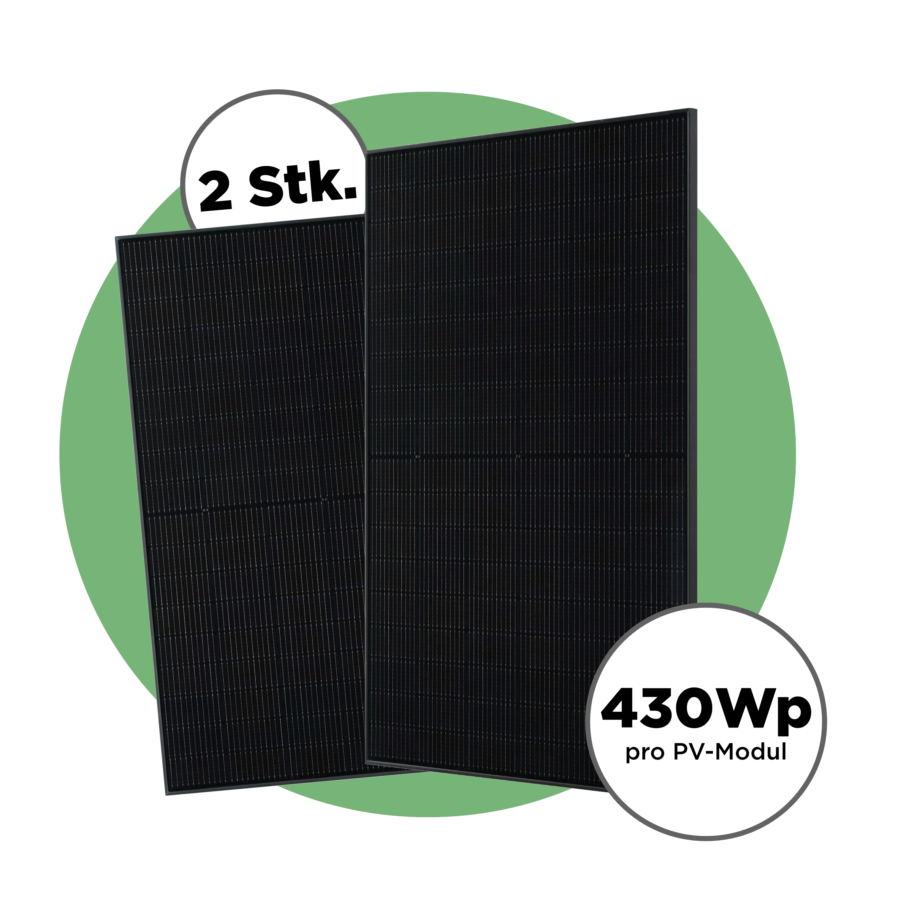 860 Wp Balkonkraftwerkset Full Black — Basic Edition powered by Sunlit 860 Wp Balkonkraftwerkset Full Black — Basic Edition powered by Sunlit