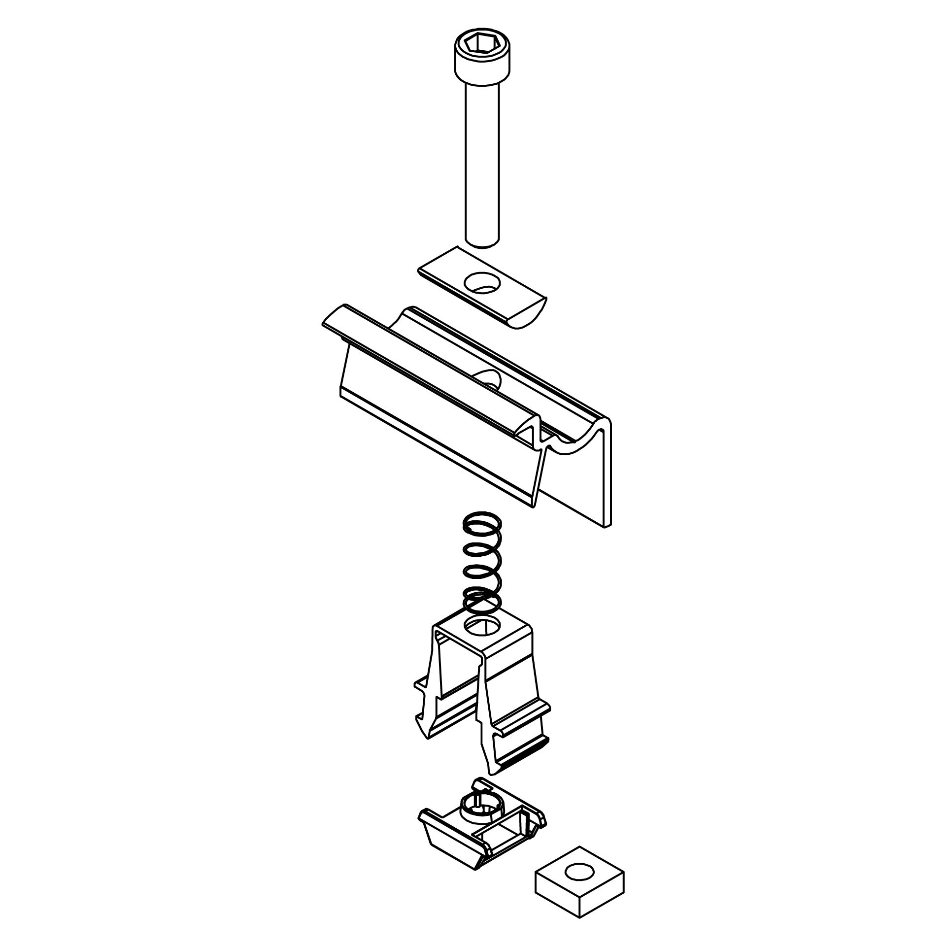 K2 Systems - End BLACK 25-40mm — Universal Endklemme mit einfacher Klickfunktion (2004545) K2 Systems - End BLACK 25-40mm — Universal Endklemme mit einfacher Klickfunktion (2004545)