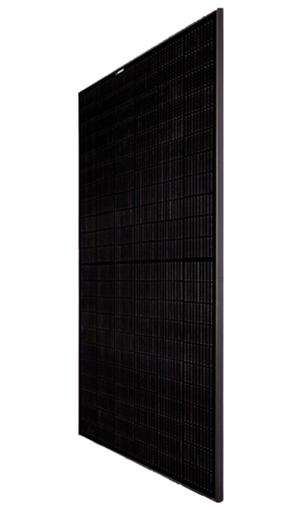 REC420 ALPHA PURE Black — Glas-Folie, full black, MC4 original