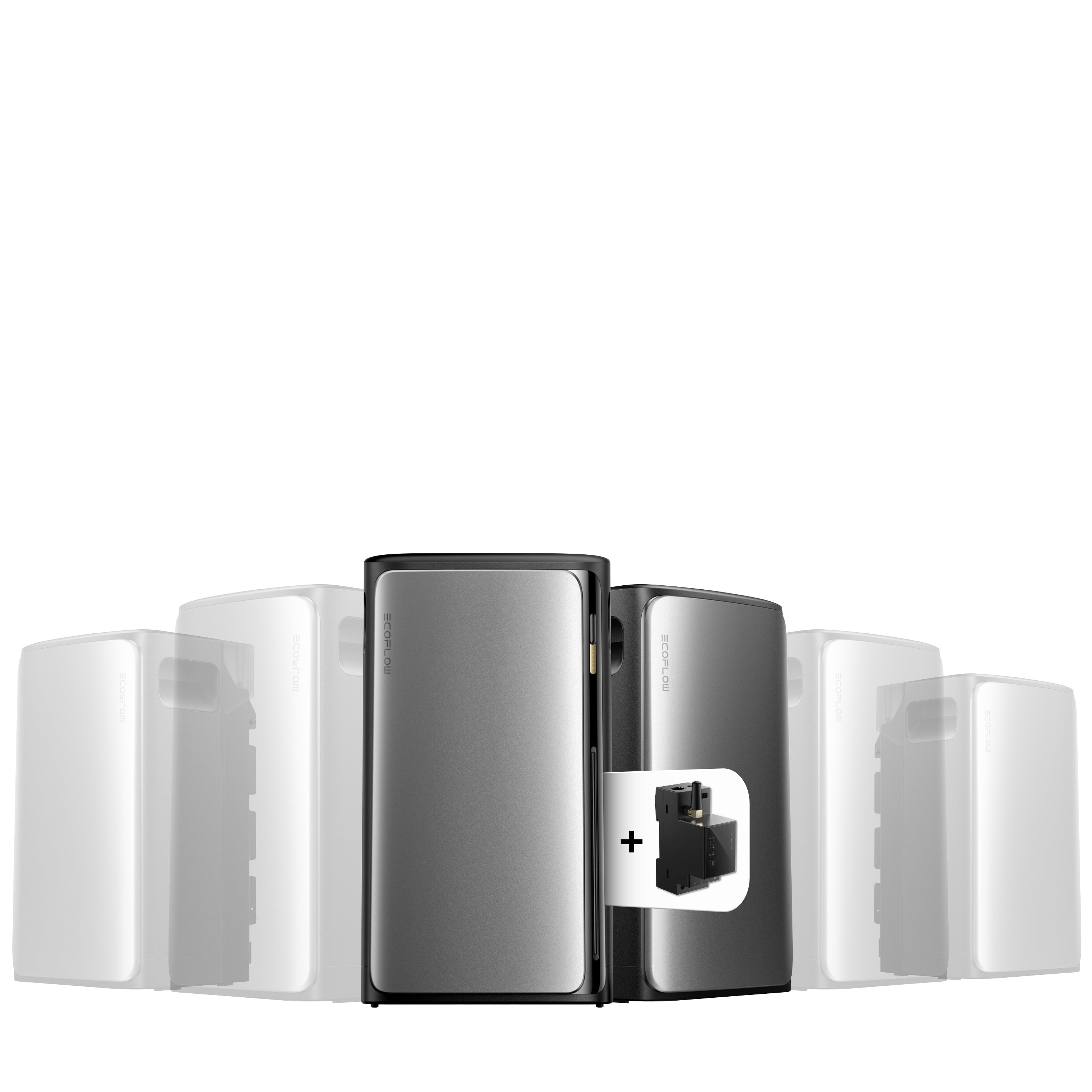 EcoFlow Stream Balkonkraftwerk Set — Stream Ultra / 3,84 kWh / mit EcoFlow Smart Meter