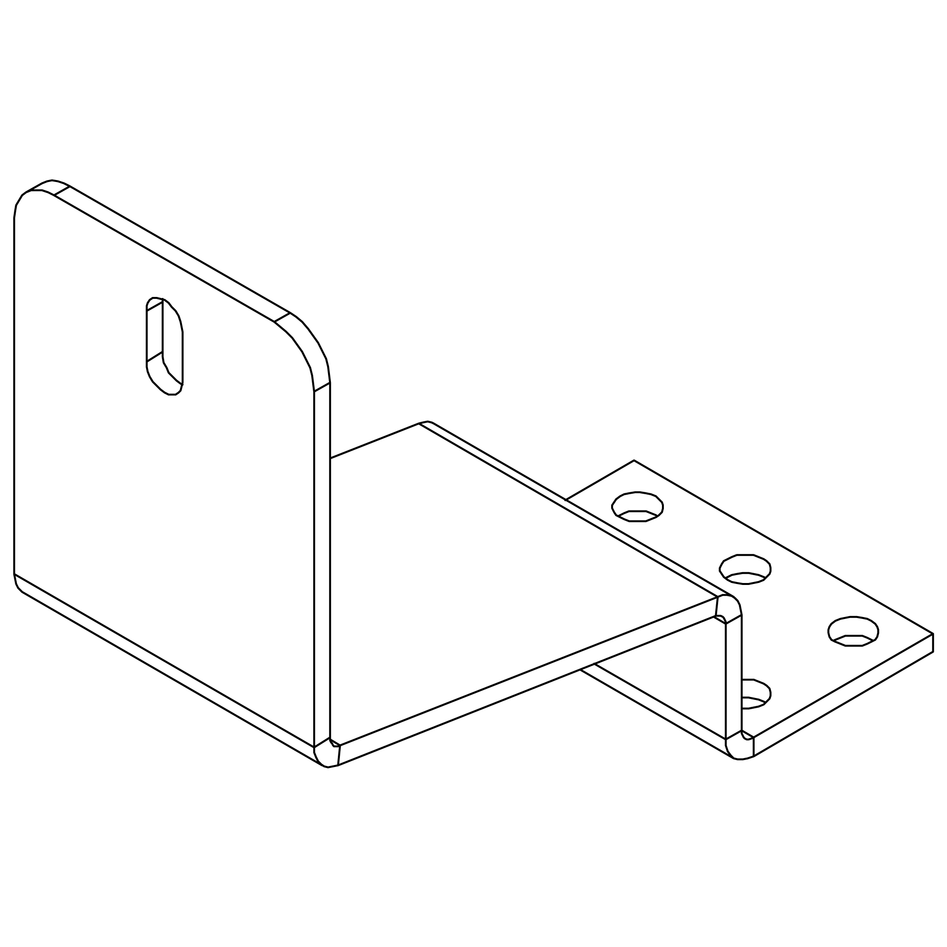 K2 Systems - SingleHook FlatTile FLA — für Biberschwanzeindeckung + SingleRail (2004416)