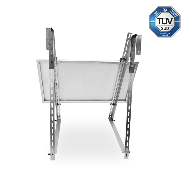 Sunlit Solar 3-in-1 Modulhalterung — Universalhalterung für Balkon, Terasse. Flachdach Sunlit Solar 3-in-1 Modulhalterung — Universalhalterung für Balkon, Terasse. Flachdach