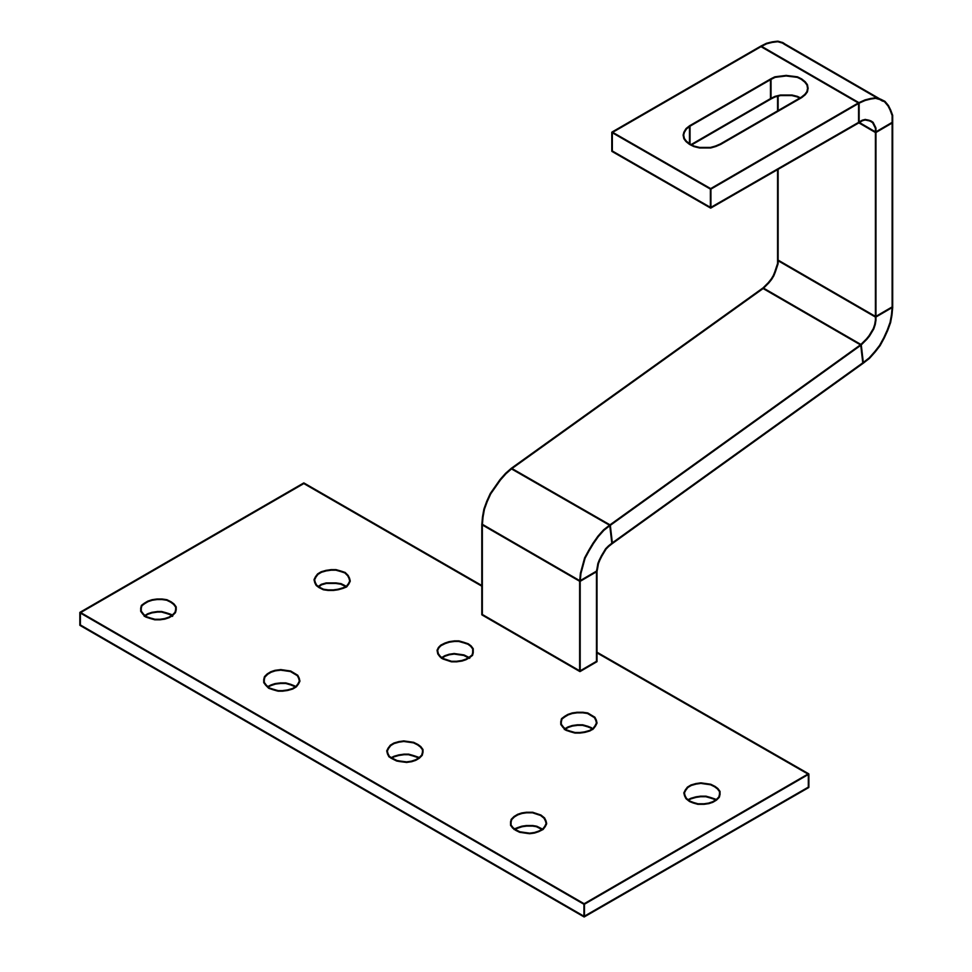 K2 Systems - RF PA H38-120 — Dachhaken für Pfannenziegel h=38 mm (große Platte) (1000096) K2 Systems - RF PA H38-120 — Dachhaken für Pfannenziegel h=38 mm (große Platte) (1000096)