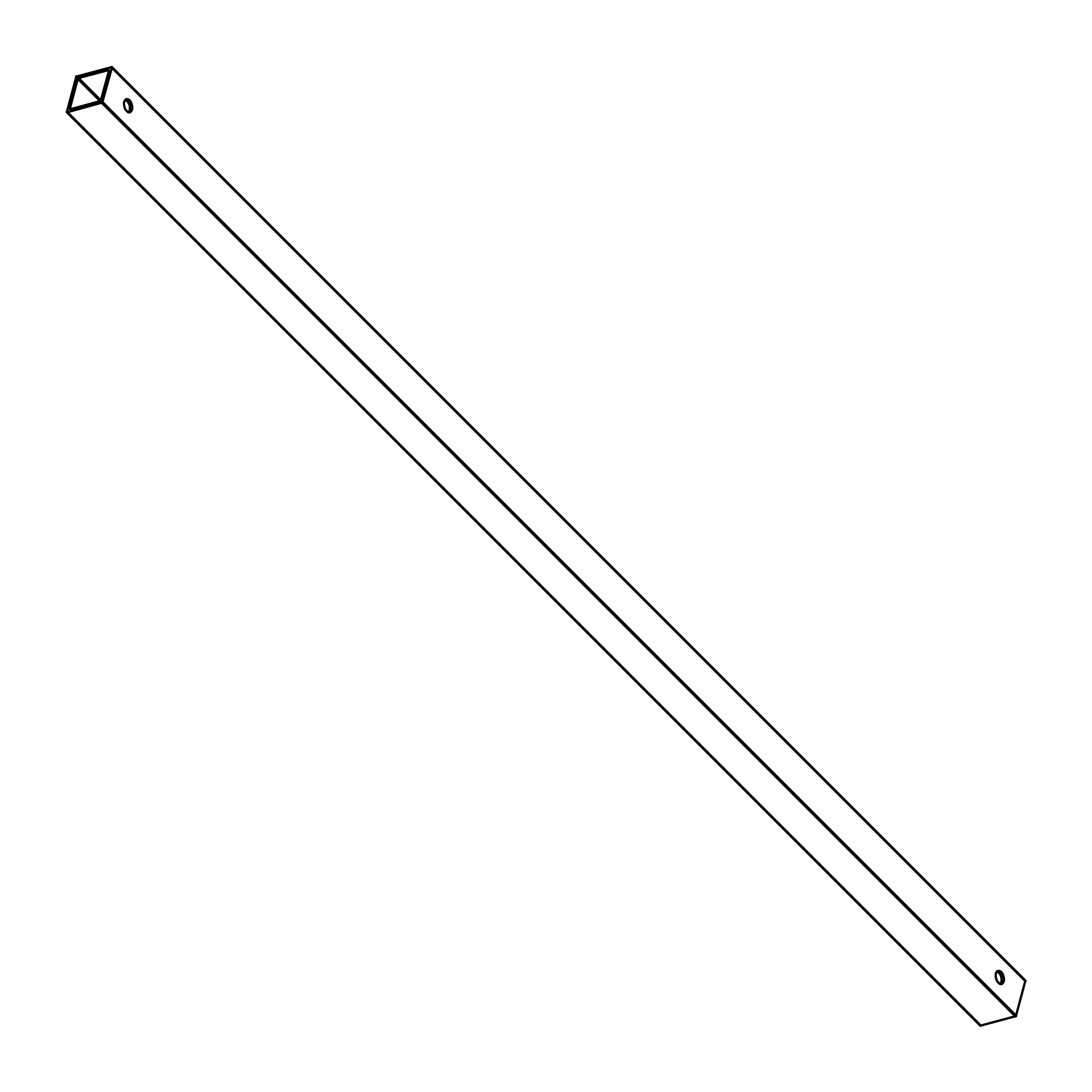 K2 Systems - TILTUP VENTO BRACE 856 — TiltUp Vento Strebe; 856 mm (2003266)
