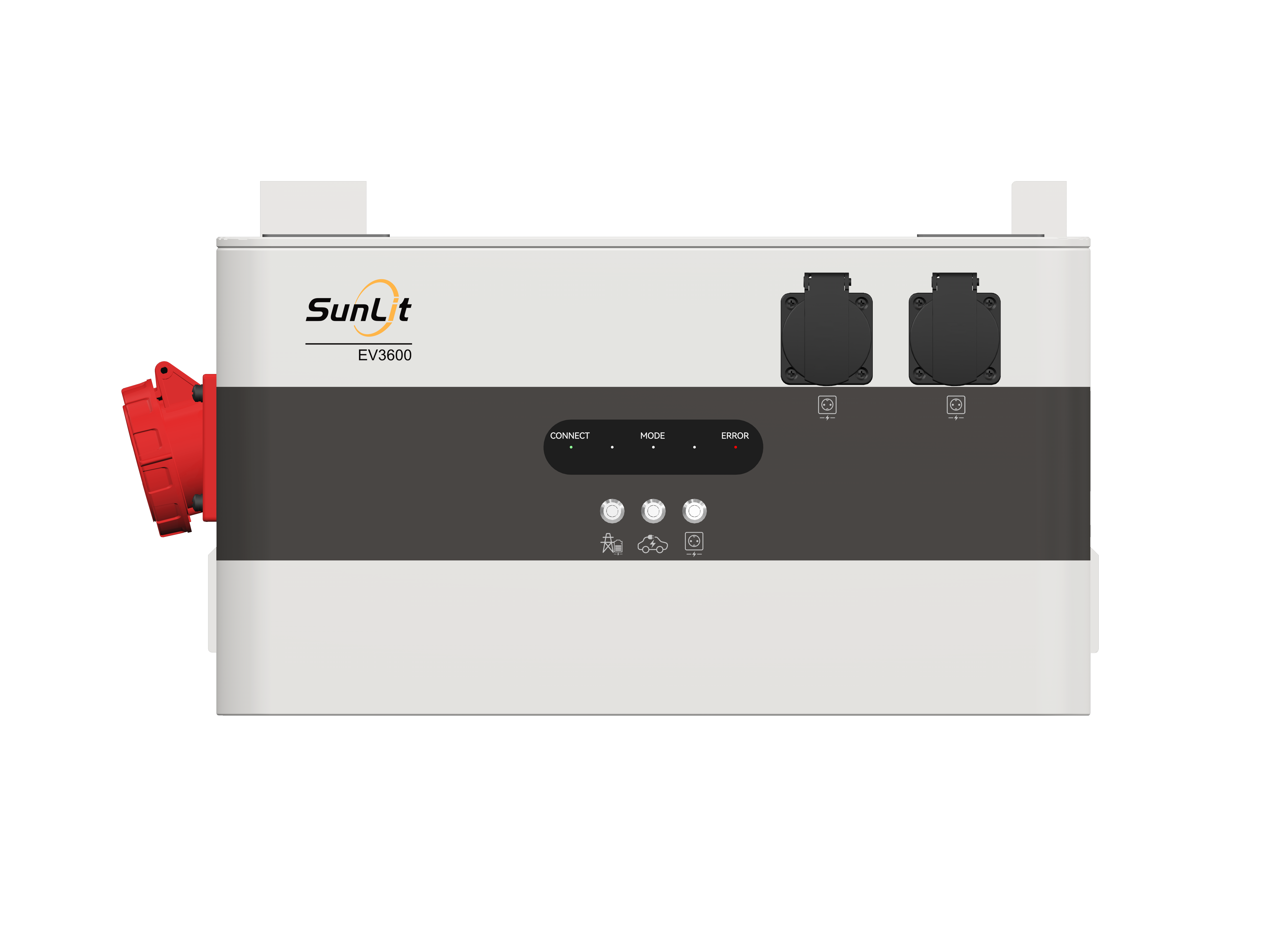 SunLit EV3600 Wechselrichtermodul — ohne Batteriespeicher