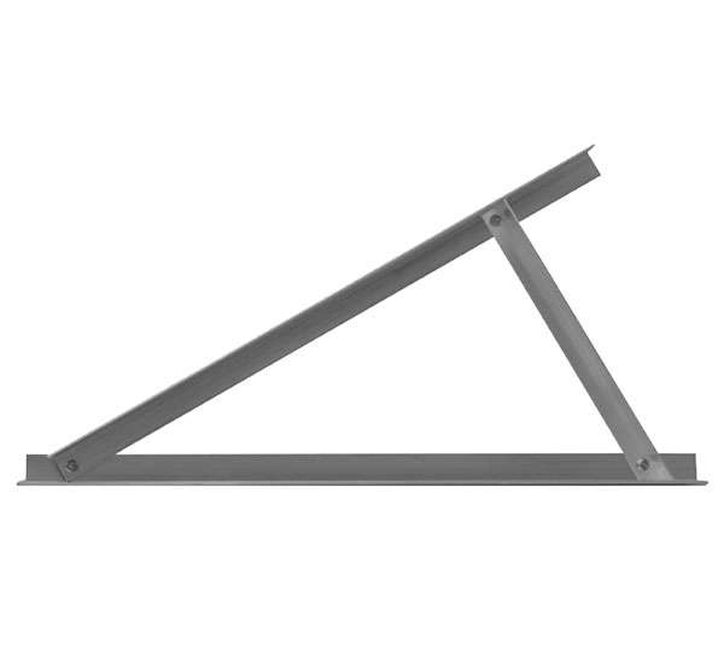 K2 Systems - 10° Trapez 40x40x4 mm H=635 mm — Sonderkonstruktion aus Alu-Profilen montiert (2002277) K2 Systems - 10° Trapez 40x40x4 mm H=635 mm — Sonderkonstruktion aus Alu-Profilen montiert (2002277)
