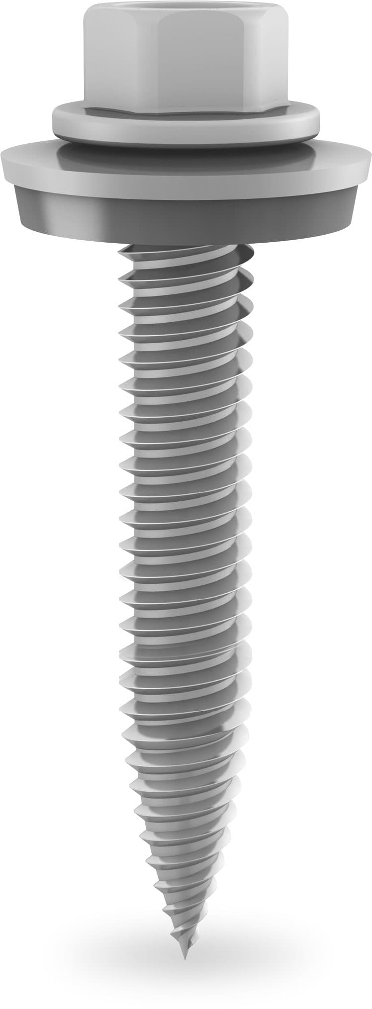 K2 Systems - SC HH DB 6,0x38 SEAL — Gewindeformende Schraube mit Dichtscheibe 6x38 (2004203)