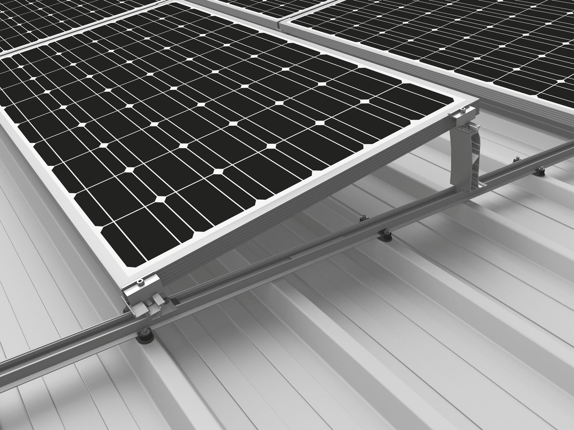 K2 Systems - BasicRail BasicClip — glasfaserverstärkter Montagehalter für RK2BR (1001164) K2 Systems - BasicRail 2,40 — K2 BasicRail 22, Länge 2,40m (2003460)