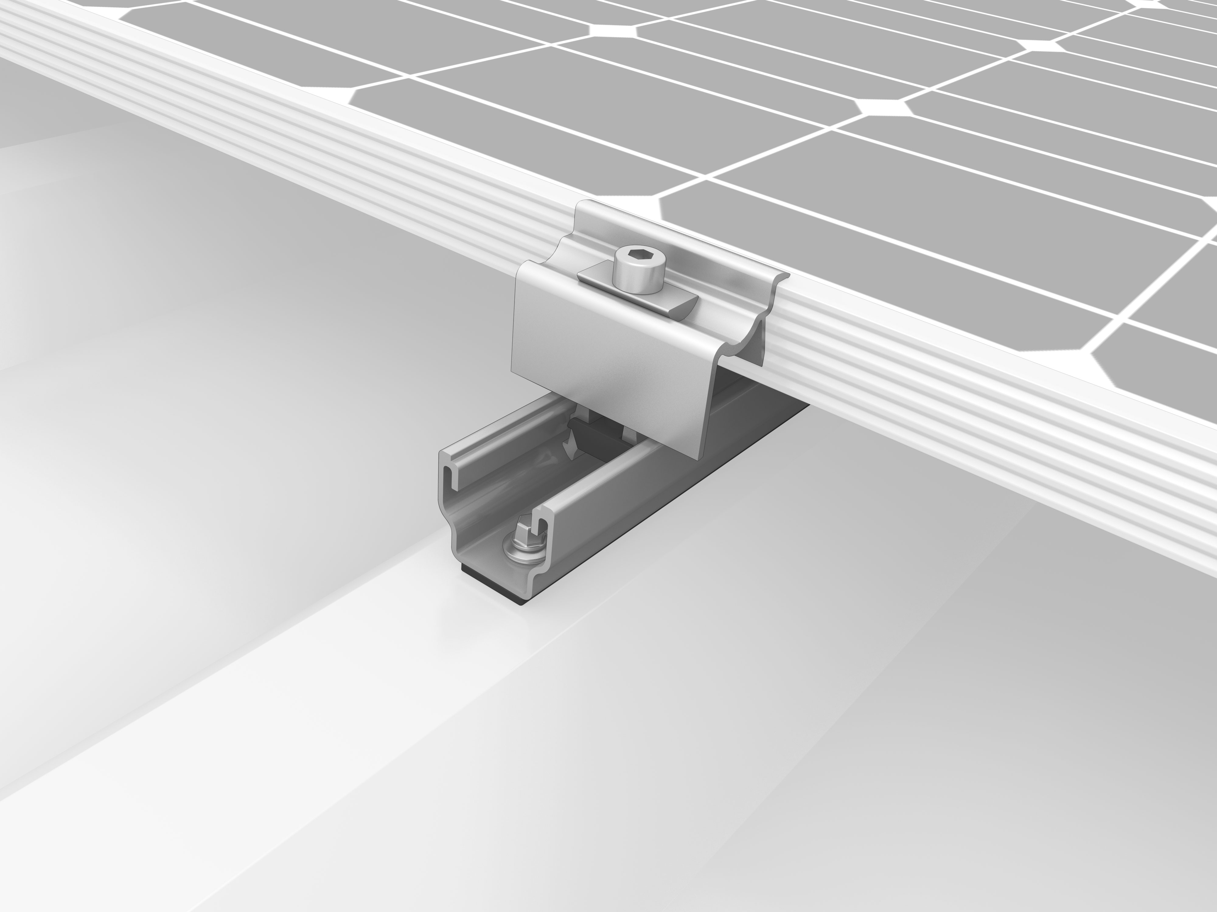 K2 Systems - RK2 MUR 0,25m EPDM SET — K2 MultiRail 25 SET mit EPDM Band und Schrauben ()