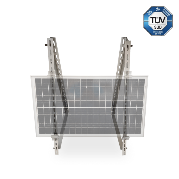 Sunlit Solar 3-in-1 Modulhalterung — Universalhalterung für Balkon, Terasse. Flachdach Sunlit Solar 3-in-1 Modulhalterung — Universalhalterung für Balkon, Terasse. Flachdach